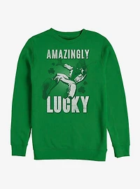 Marvel Spider-Man Amazingly Lucky Sweatshirt