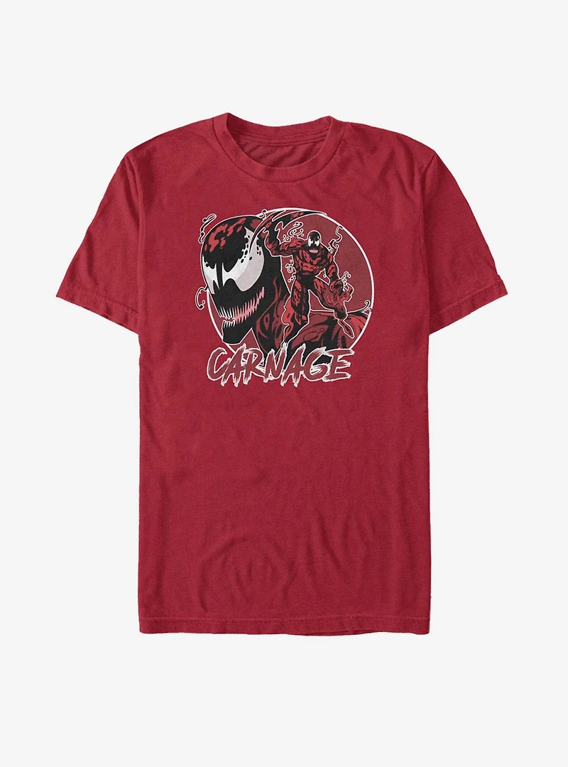 Marvel Carnage Circle T-Shirt