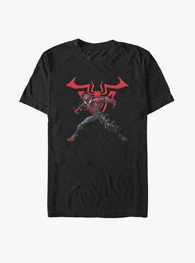Marvel Spider-Man Venomized Miles Morales Icon Takeover T-Shirt