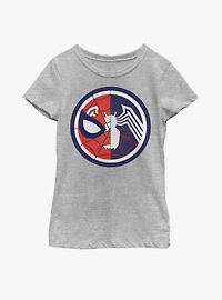 Marvel Spider-Man Venomized Icon Youth Girls T-Shirt