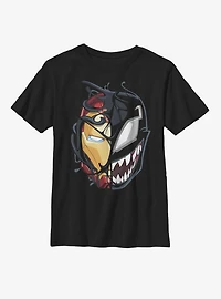 Marvel Iron Man Venomized Mask Takeover Youth T-Shirt