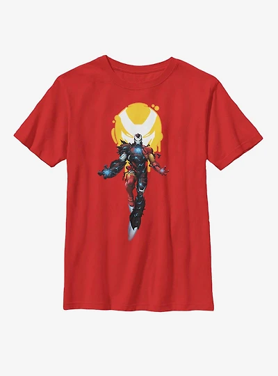 Marvel Iron Man Venomized Icon Takeover Youth T-Shirt