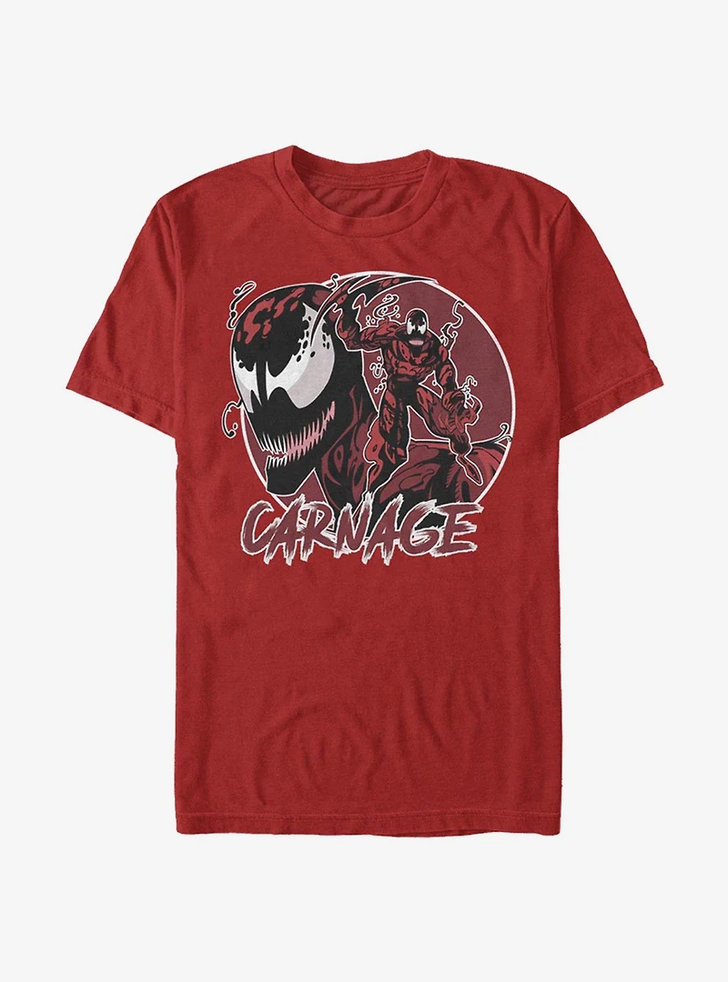 Marvel Carnage Circle T-Shirt