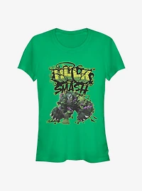 Marvel Hulk Venomized Smash Girls T-Shirt