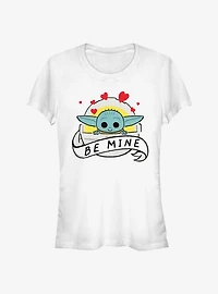 Star Wars The Mandalorian Child Be Mine With Girls T-Shirt
