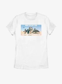 Star Wars Can't Find The Droids Womens T-Shirt