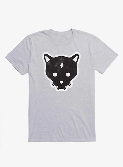 Gato Negro Cat Sport Grey T-Shirt