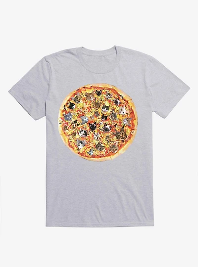 If The Internet Was A Pizza Cat Sport Grey T-Shirt