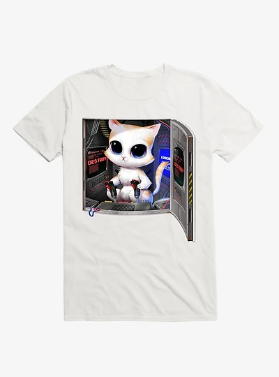 Cat Piloted Cyborg T-Shirt