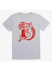 Catsup Cat Ketchup Sport Grey T-Shirt