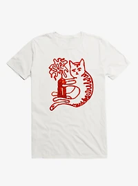 Catsup Cat Ketchup White T-Shirt