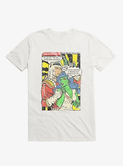 Through The 4th Wall Comic White T-Shirt