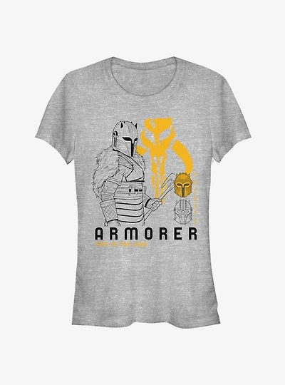 Star Wars The Mandalorian Armorer Girls T-Shirt