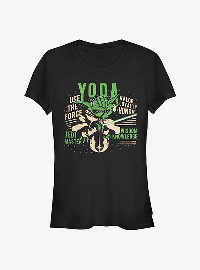 Star Wars The Clone Yoda Girls T-Shirt