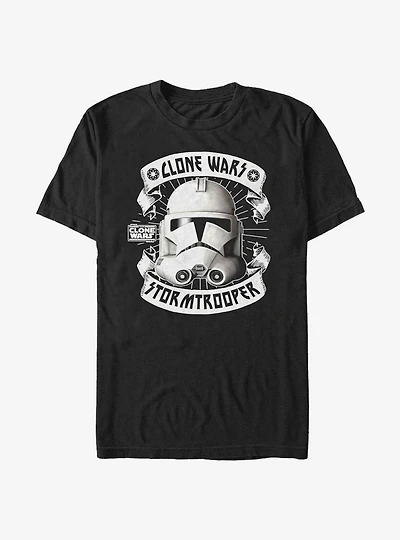 Star Wars The Clone Stormtrooper Banner T-Shirt