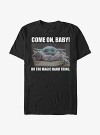 Star Wars The Mandalorian Child Magic Hand Thing T-Shirt