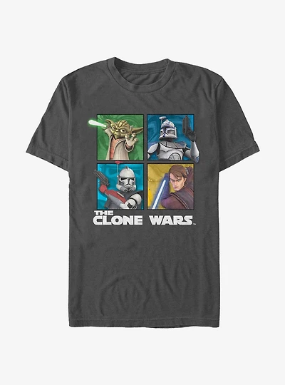 Star Wars The Clone Panel Four T-Shirt