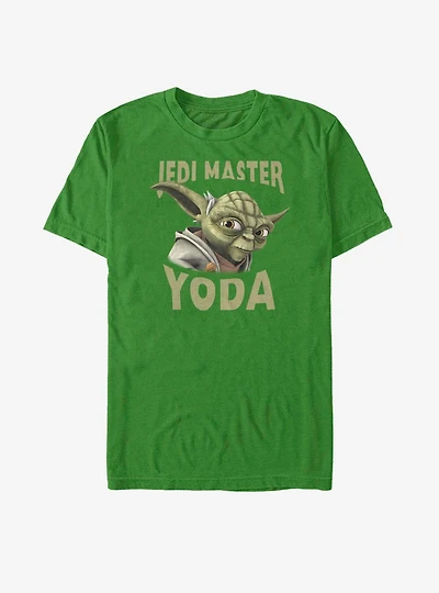 Star Wars: The Clone Wars Yoda Face T-Shirt