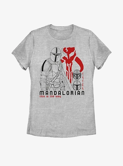 Star Wars The Mandalorian This Is Way Womens T-Shirt