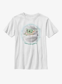 Star Wars The Mandalorian Child Inked Cute Youth T-Shirt
