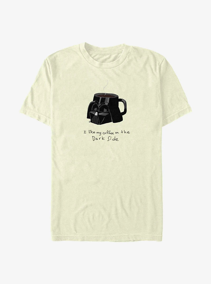 Star Wars Coffee On The Dark Side T-Shirt