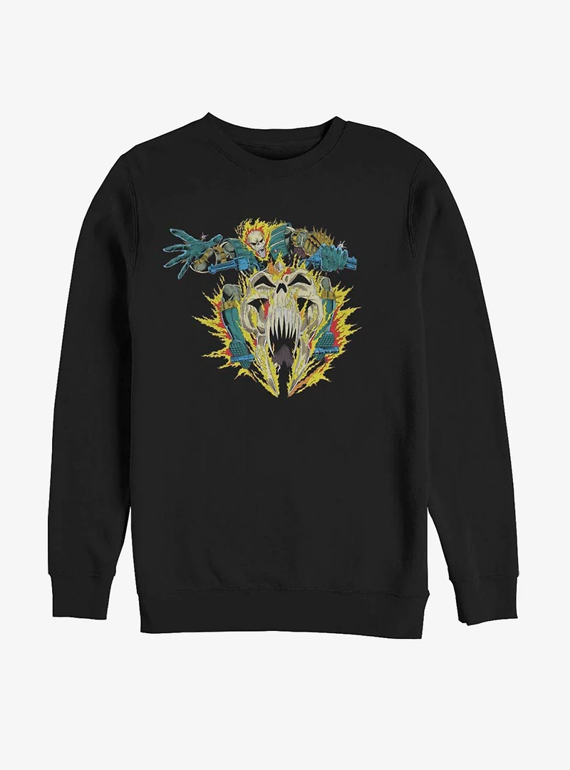 Marvel Ghost Rider Attack Sweatshirt
