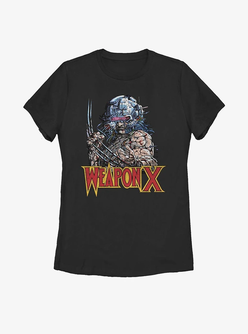 Marvel X-Men Wolverine Weapon X Womens T-Shirt