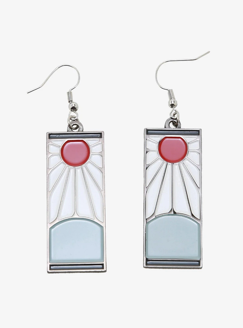 Demon Slayer: Kimetsu no Yaiba Hanafuda Replica Earrings