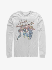 Marvel Avengers Vintage Look Long-Sleeve T-Shirt