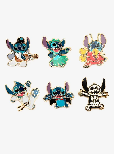 Loungefly Disney Lilo & Stitch Stitch Costumes Blind Box Enamel Pin