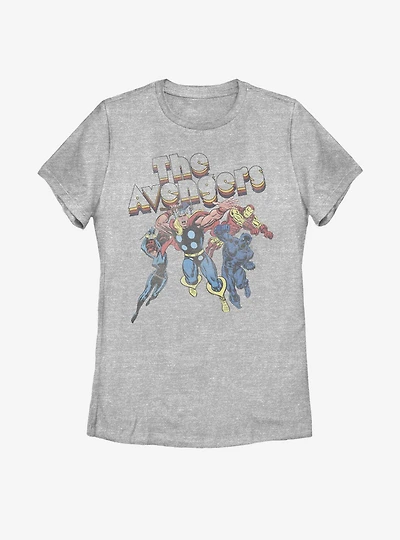Marvel Avengers Vintage Look Womens T-Shirt