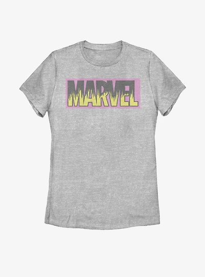 Marvel Flame Logo Womens T-Shirt