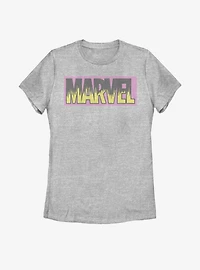 Marvel Flame Logo Womens T-Shirt