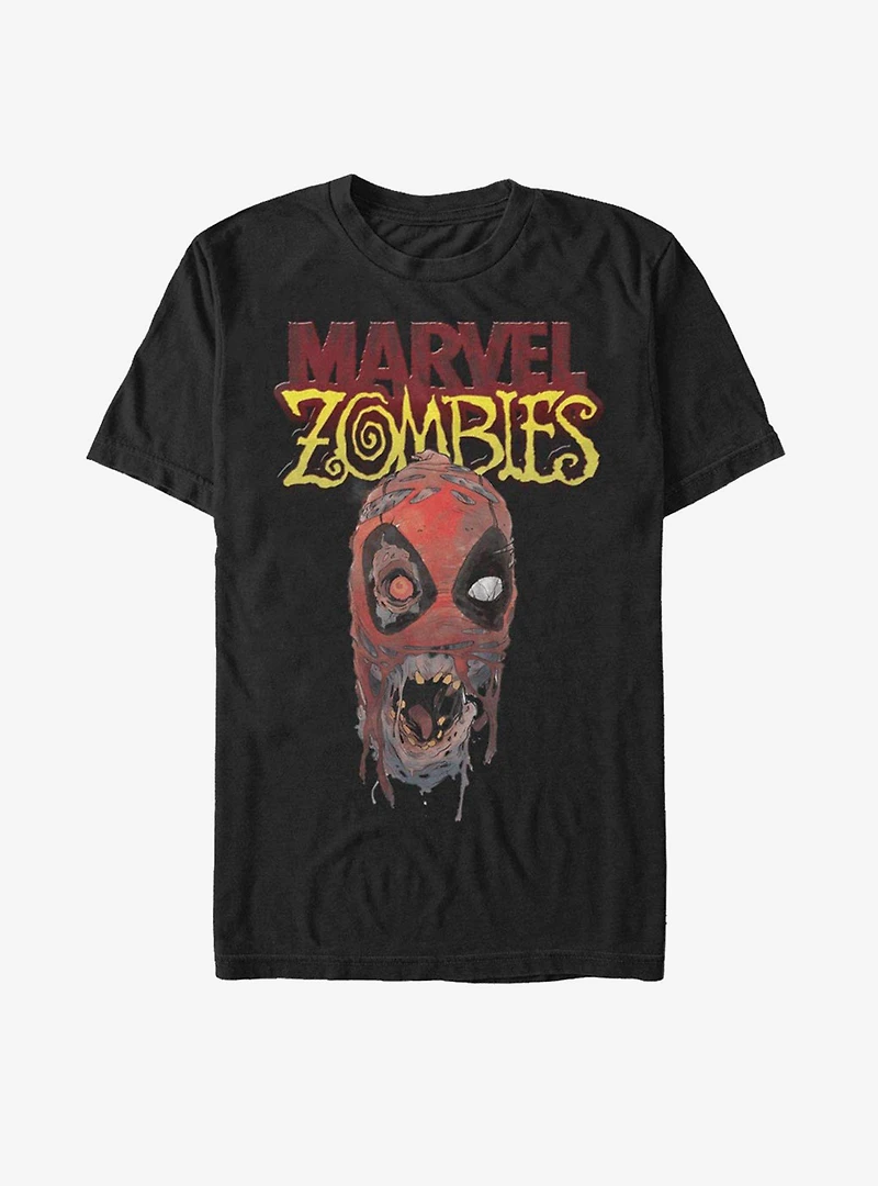 Marvel Zombies Head Of Deadpool T-Shirt
