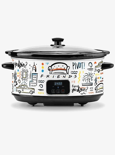Friends 7-Quart Digital Slow Cooker