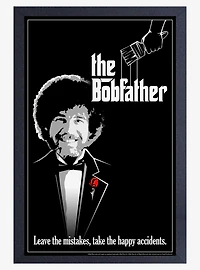 Bob Ross The Bobfather Framed Poster