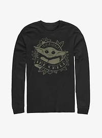 Star Wars The Mandalorian Child Banner Long-Sleeve T-Shirt