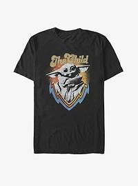 Star Wars The Mandalorian Child Retro T-Shirt