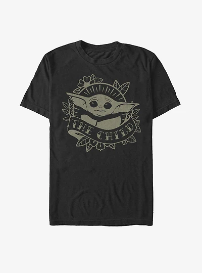 Star Wars The Mandalorian Child Banner T-Shirt