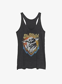 Star Wars The Mandalorian Child Retro Womens Tank Top
