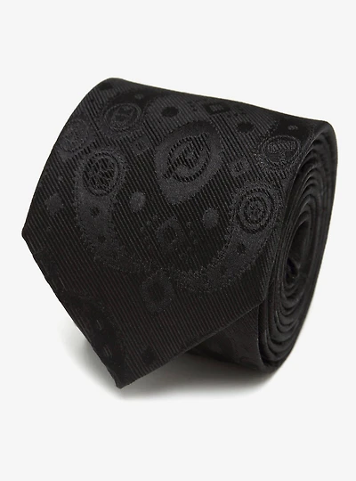 Marvel Avengers Paisley Icons Print Black Tie