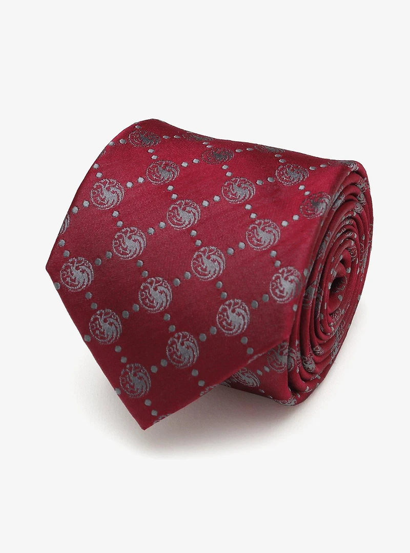 Game Of Thrones Targaryen Dragon Scattered Tie
