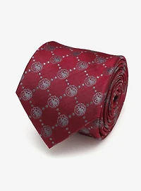 Game Of Thrones Targaryen Dragon Scattered Tie