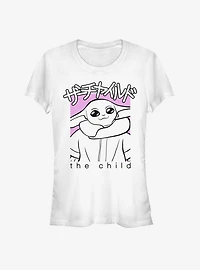 Star Wars The Mandalorian Child Kawaii Girls T-Shirt