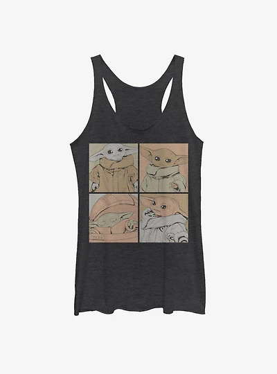 Star Wars The Mandalorian The Child 4 Box Girls Tank