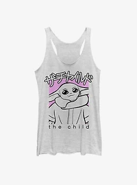 Star Wars The Mandalorian Child Kawaii Girls Tank