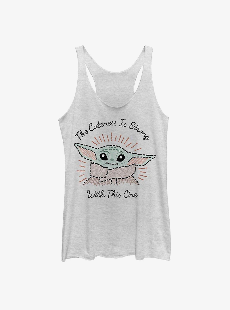 Star Wars The Mandalorian Child Stitch Girls Tank