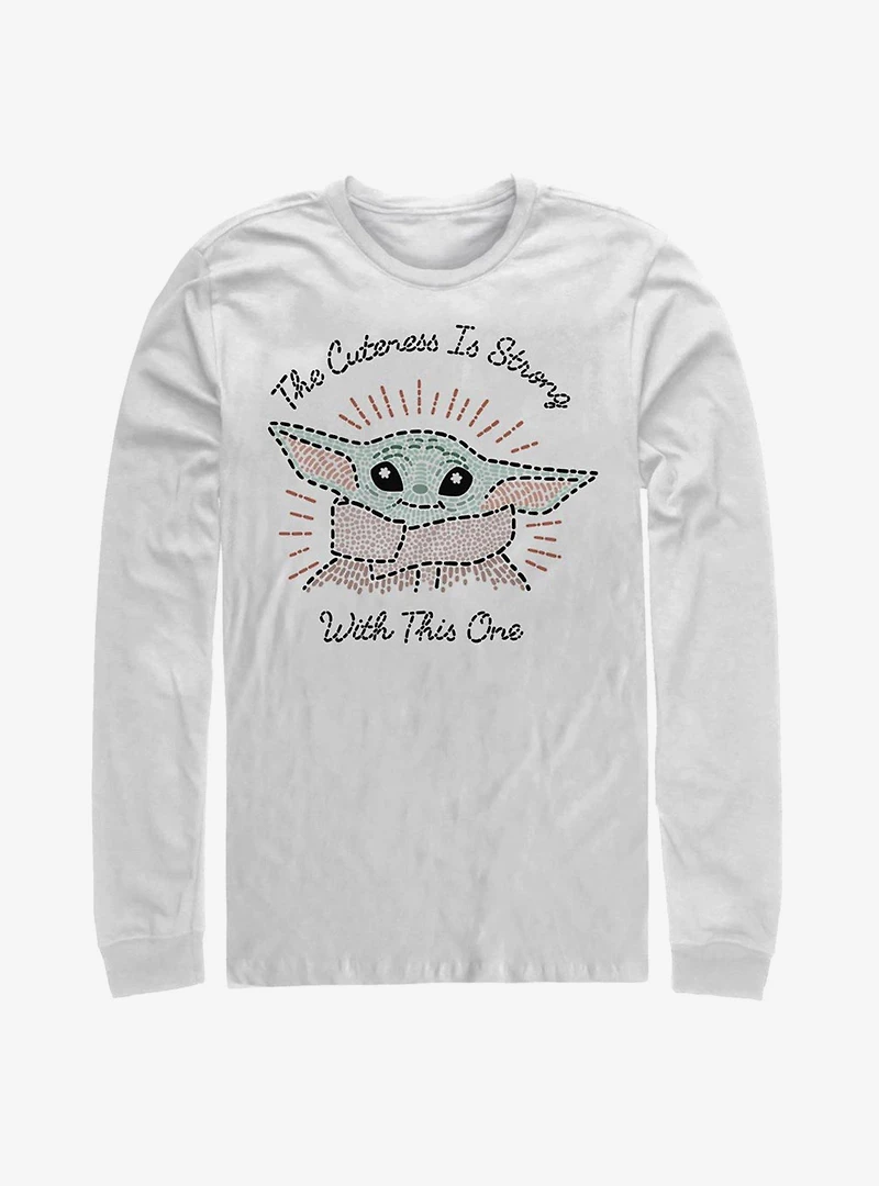 Star Wars The Mandalorian Child Stitch Long-Sleeve T-Shirt
