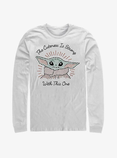 Star Wars The Mandalorian Child Stitch Long-Sleeve T-Shirt