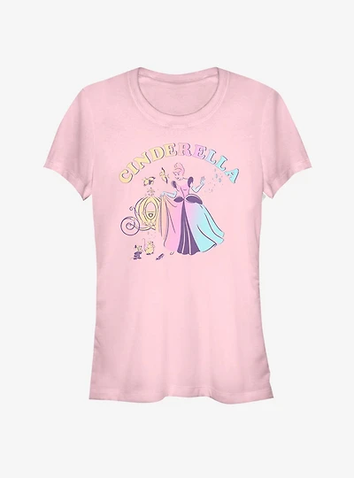 Disney Cinderellaella Classic Cinderella Doodle Girls T-Shirt